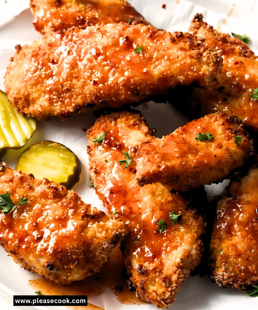Hot Honey Air Fryer Chicken Tenders