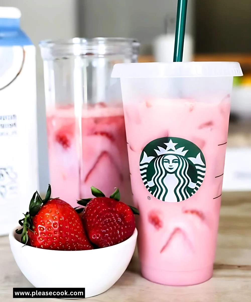 Strawberry Starbucks Drink at Home