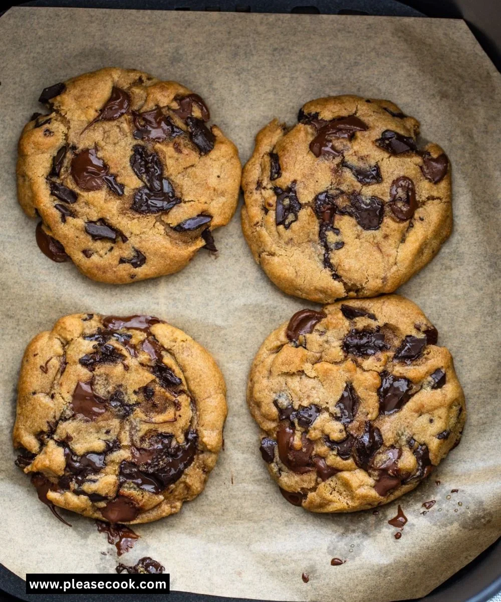 Air Fryer Chocolate Chip Cookies
