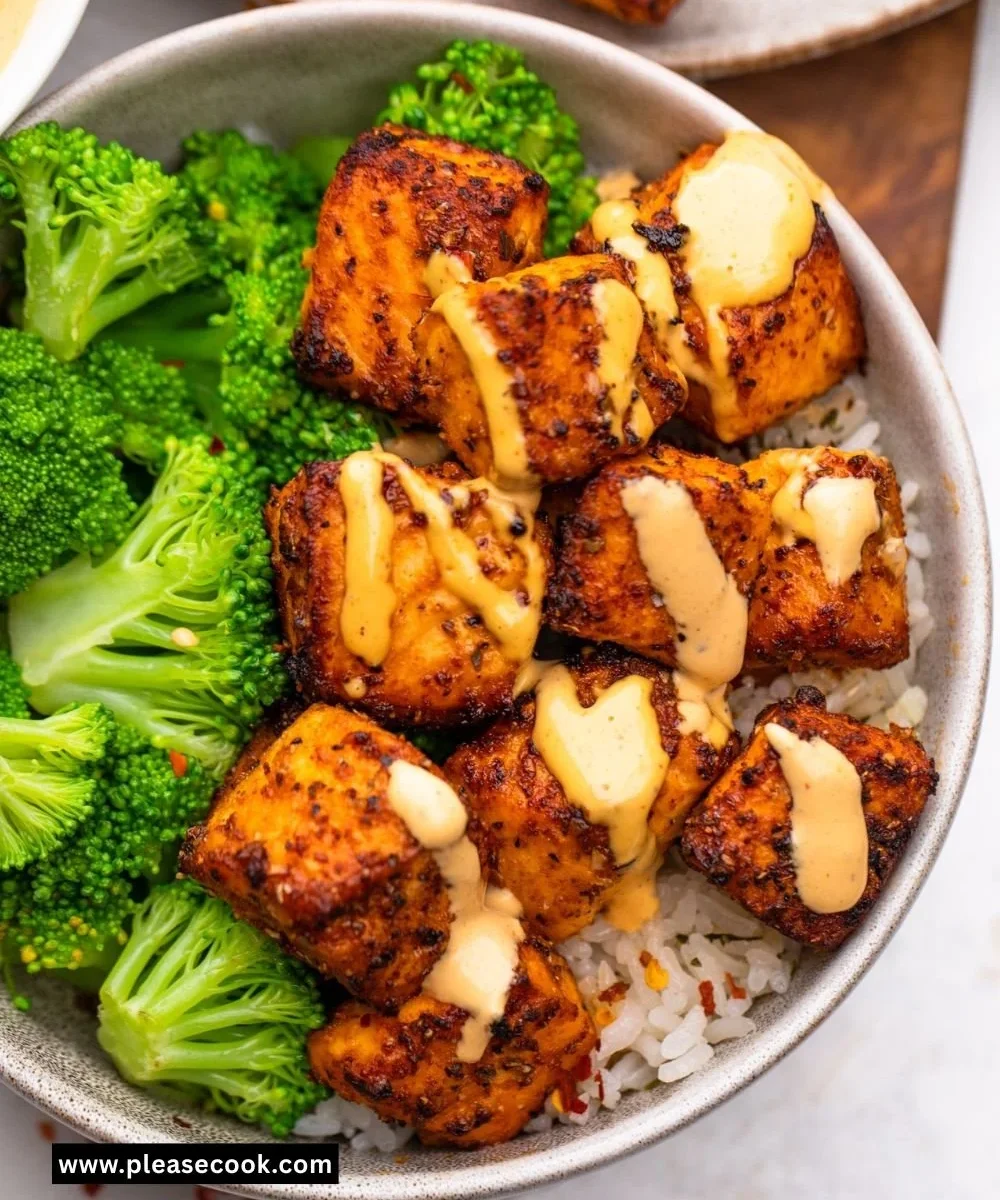 Air Fryer Salmon Bites