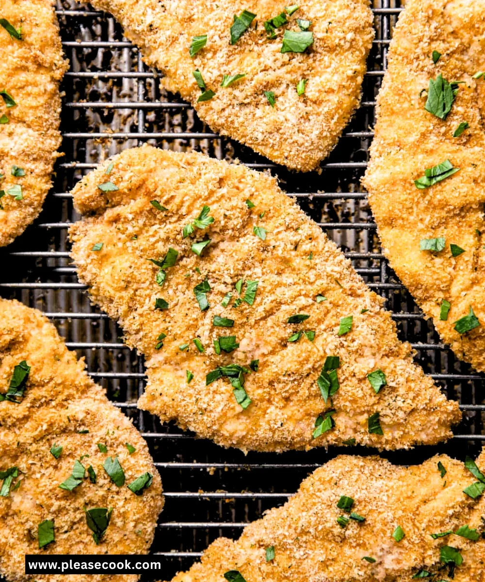 baked chicken cutlet recipe