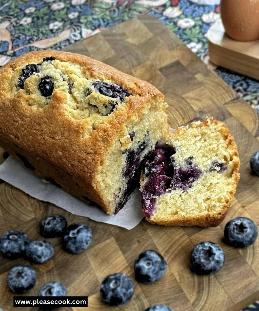 Blueberry Lentil Bread