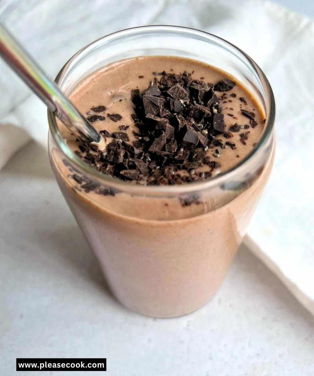 chocolate smoothie recipe