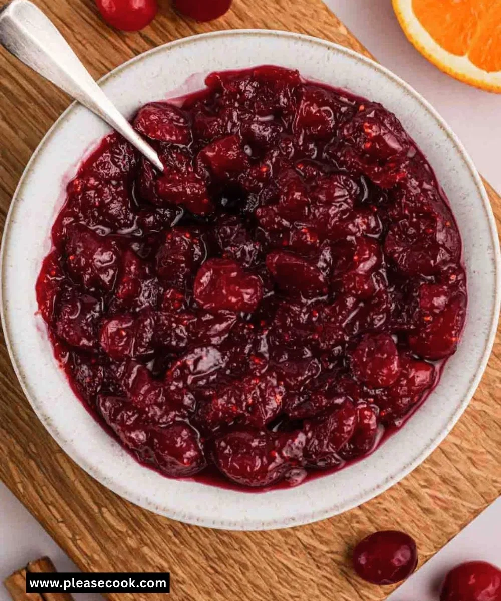 Homemade Cranberry Sauce