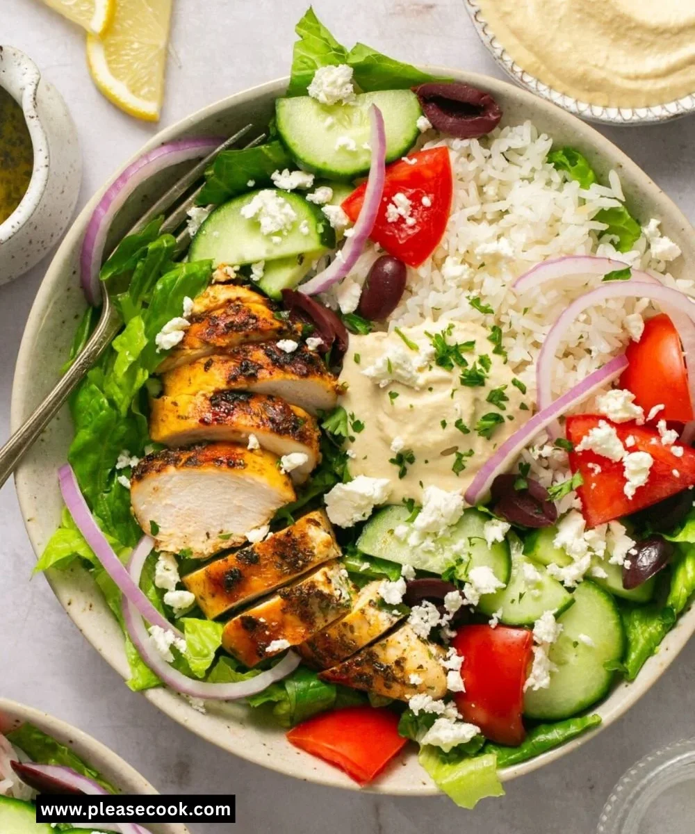 Mediterranean Chicken Bowls