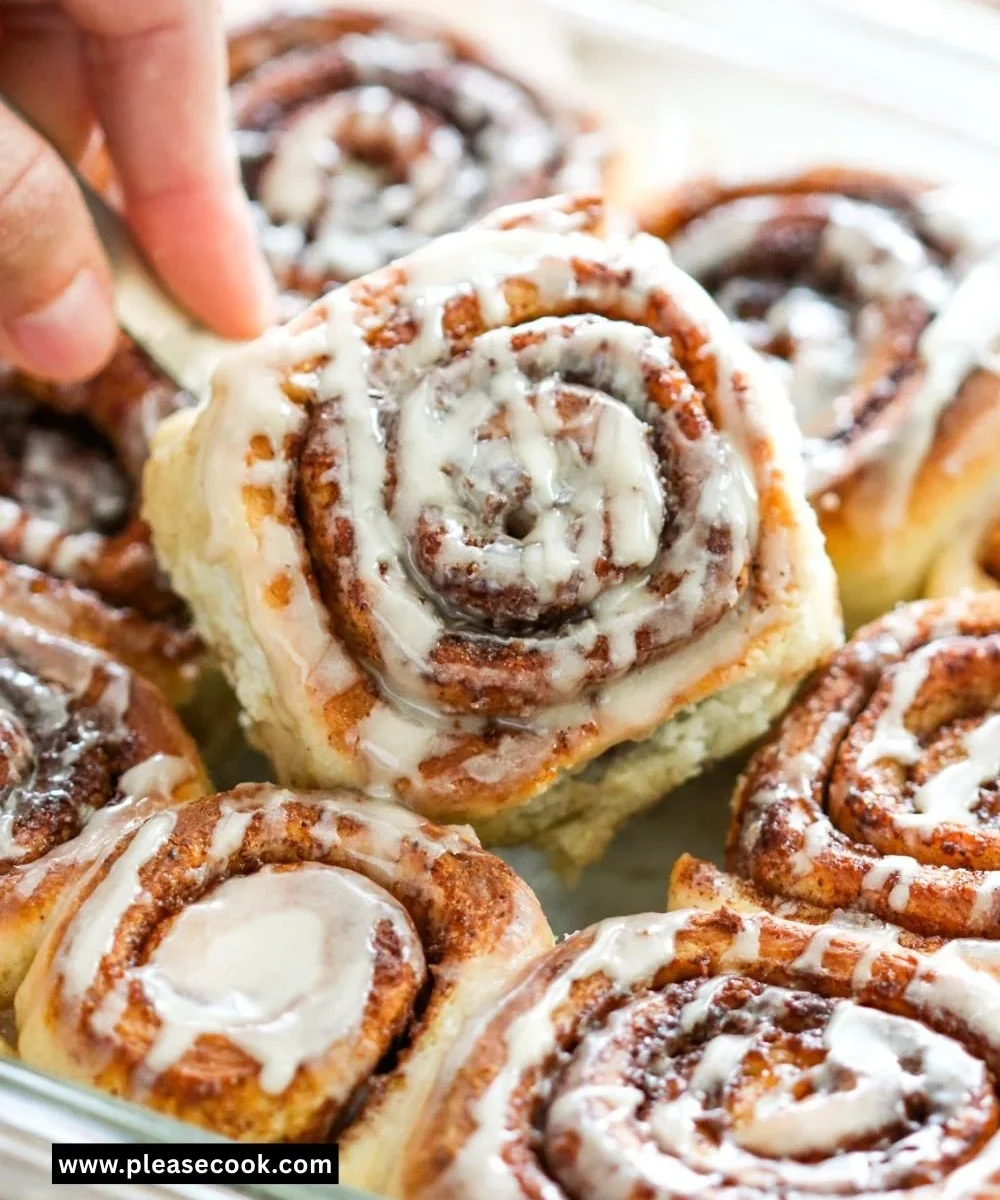 No Yeast Cinnamon Rolls