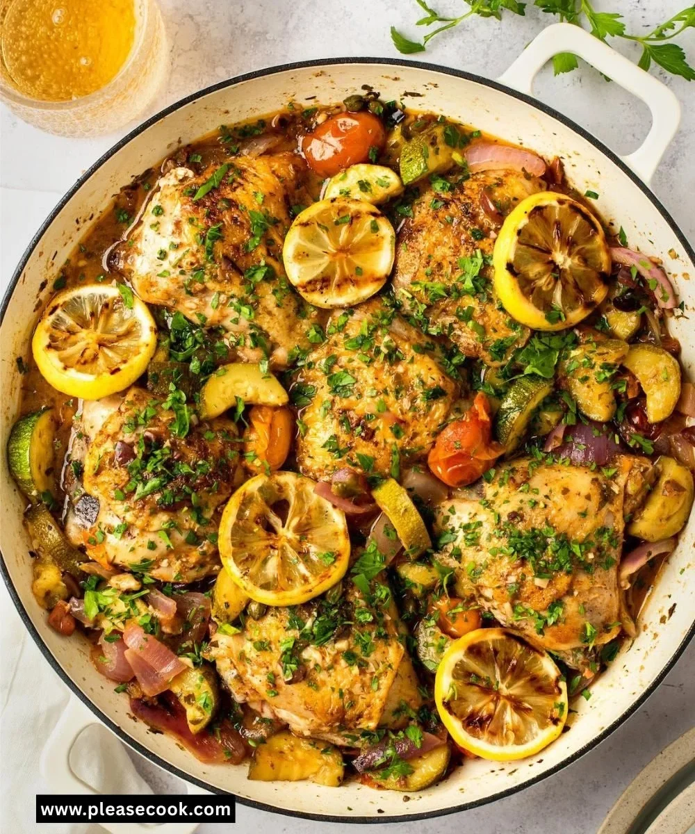 One Pan Mediterranean Chicken