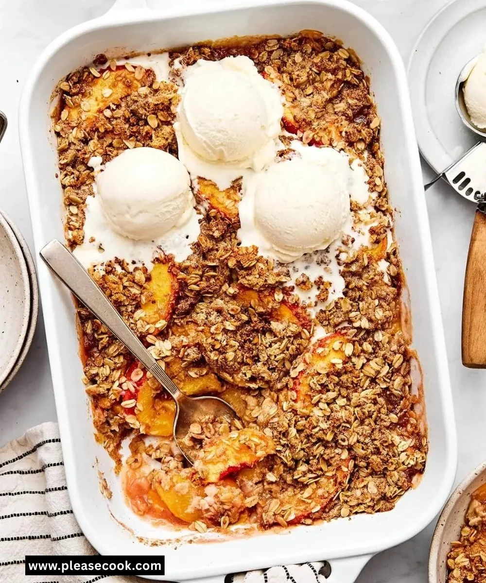 Peach Crisp