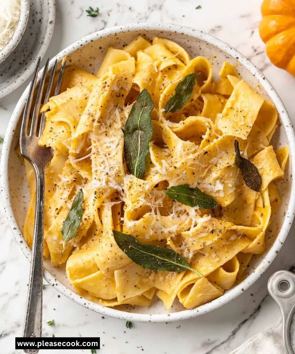 Pumpkin Alfredo Pasta