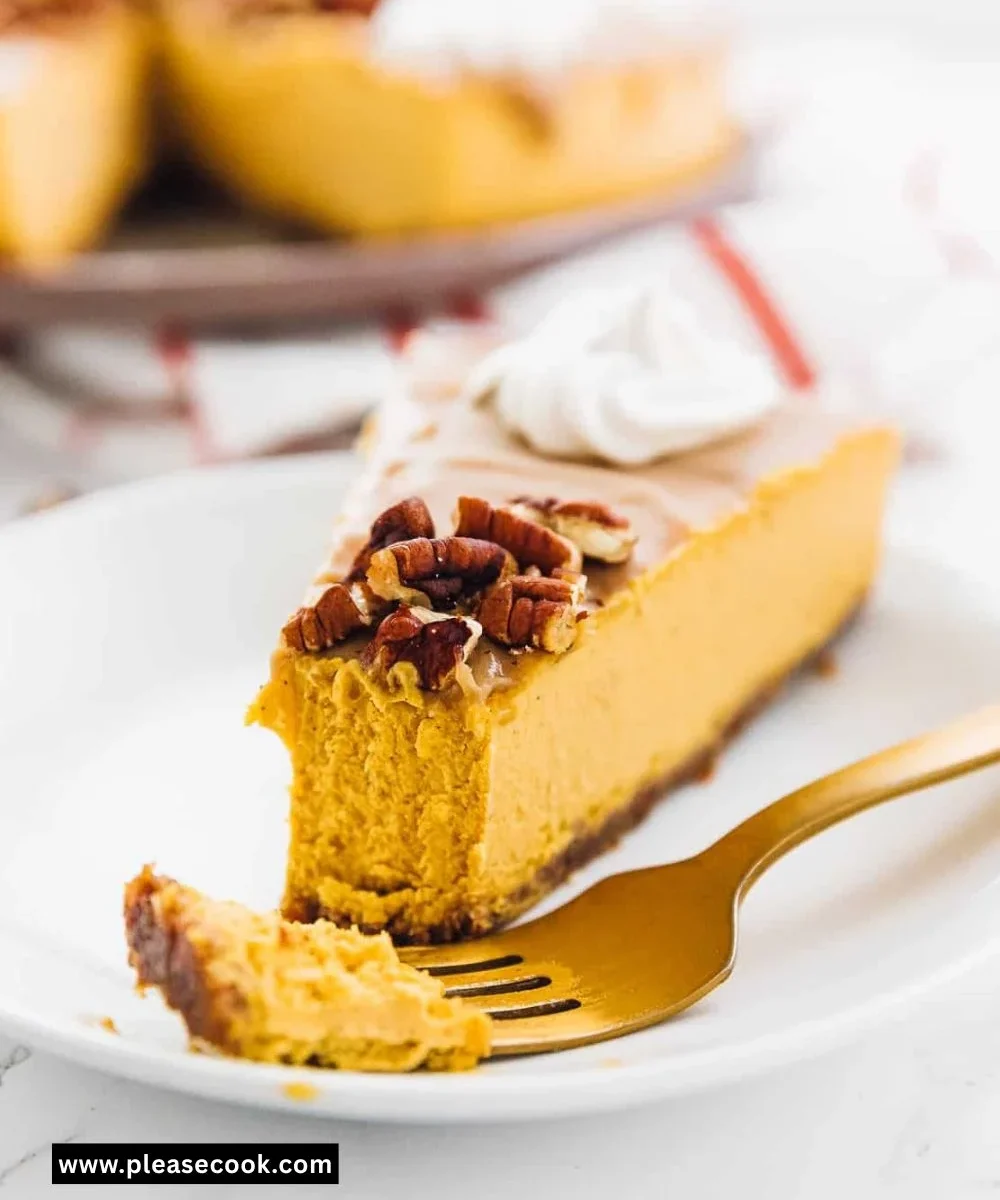 Vegan Pumpkin Cheesecake
