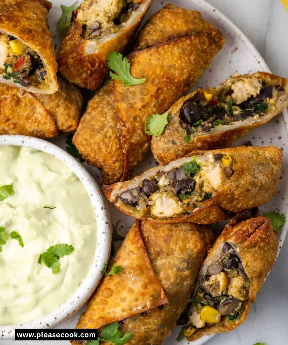 Vegan Southwest Egg Rolls